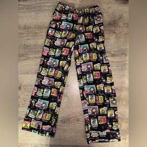 Vintage Y2K BOBBY JACK Comic Scenes Loungewear pajam pants!
